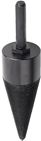 Fafeicy Acier au Chrome Vanadium de Foret de Bois de Chauffage de ménage avec la Tige de perceuse électrique pour Le diviseur de Bois de Chauffage