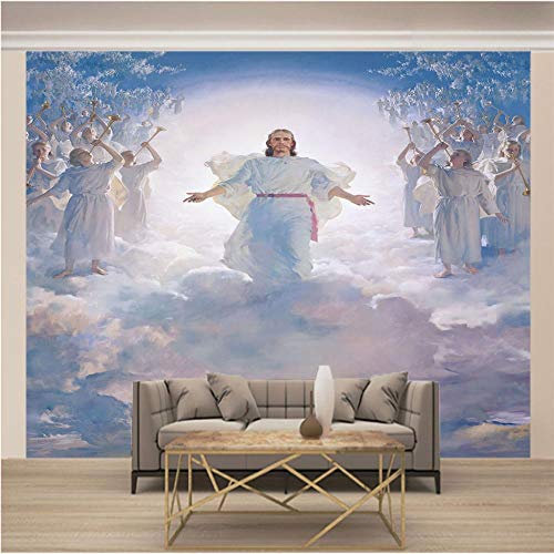 Fototapete schlafzimmer Engel Jesus 200x150cm 3D Vlies Tapeten Wandtapete Moderne Wanddeko Design Wand Dekoration Wohnzimmer Schlafzimmer