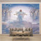 Fototapete schlafzimmer Engel Jesus 200x150cm 3D Vlies Tapeten Wandtapete Moderne Wanddeko Design Wand Dekoration Wohnzimmer Schlafzimmer