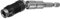 Toolcool Pivoting Bit Holder, Magnetic, 1/4 Hex Shank, Chrome Vanadium Steel, Black, One Size, External Hex, FASTENER DRIVE BIT, Bit Holder