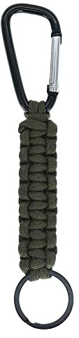 Kletter-Schlüsselanhänger mit Karabiner, Ring mit Paracord-Seil, Schlüsselanhänger mit besticktem Band, Mann, Original, Kletterer, moderner Sport