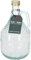 KOTARBAU® Botella decorativa con tapón de corcho y asa, jarra de cristal, capacidad 2 L
