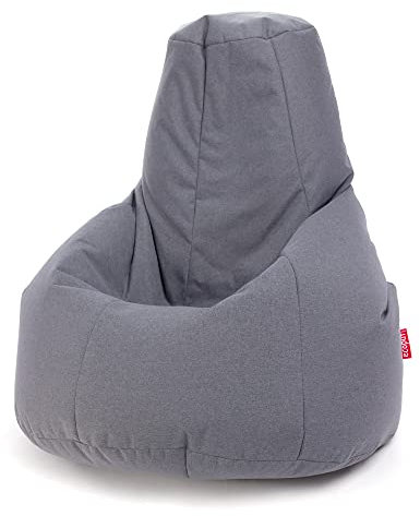 Ecopuf Active | Sitzsack XXL | Ideal für Kinder & Erwachsene, Indoor & Outdoor Use | Sitzsack Sessel Gefüllt mit Polystyrol (PS) | Bean Bag Comfortable Gaming Sessel | Sitzsäcke 90x130 cm