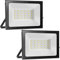 bapro 2x 20W Foco LED exterior, 12V DC Foco LED, 3000K IP65 Impermeable Foco LED, Foco LED exterior para jardín, patio, terraza, garaje