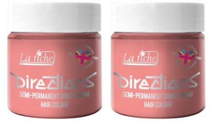 La Riche Directions Semipermanente Haarfarbe 100 ml Dose 2er-Pack (Pastel Pink)