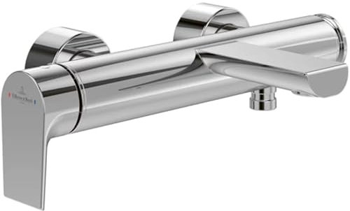 V&B Einhand-Wannenbatterie LIBERTY Wandmontage, 307x95x208mm chrom