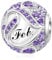 LANBEIDE Februar Geburtsstein Charms für Pandora, 925er Sterlingsilber Charms für Pandora Armband, Geburtstags Geschenke für Frauen