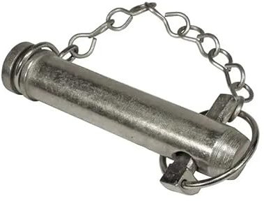 cyclingcolors perno traino trattore gancio rimorchio attacco asse spina scatto spinotto carrellino acciaio auto, 25mm x 91mm