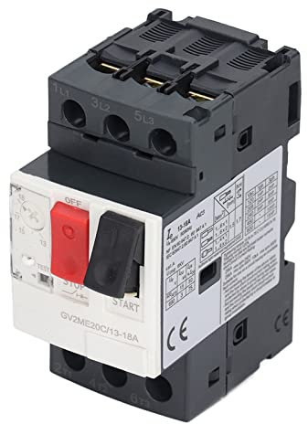 Disjoncteur De Moteur, Bouton De Démarrage De Moteur Manuel, Démarreur De Moteur Magnétique Thermique Manuel Triphasé Pour Ascenseurs Et Pompes(GV2-ME20C 13-18A)