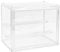 Acryl Vitrine Schaukasten Plexiglas Box, Stapelbare Display Case Box mit Magnetischer Tür, Aufbewahrungsbox Abnehmbar Puppenvitrine, Sammlervitrine für Action Figuren Modellautos (2 Stufen)