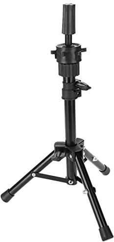Support de Perruque, Pratique de Formation de Cheveux, Trépied Réglable, Support de Tête de Formation de Coiffure, Modèle de Salon, Tête de Mannequin, Support de Trépied pour
