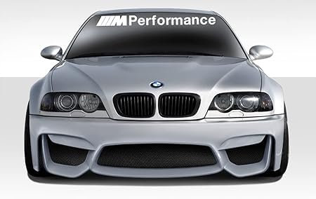 Generisch passend für BMW M Performance Frontscheibe 100cm Aufkleber Tuning M Power 100CM