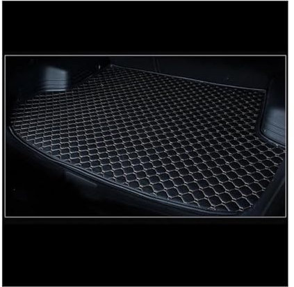 Bandeja Maletero Alfombrilla Para Maletero Coche Para Citroen C4 Para Picasso 5S 2014 2015 2016 2017 2018 Revestimiento Carga Trasera Almohadilla Para Equipaje Alfombrilla Maletero(Black beige)