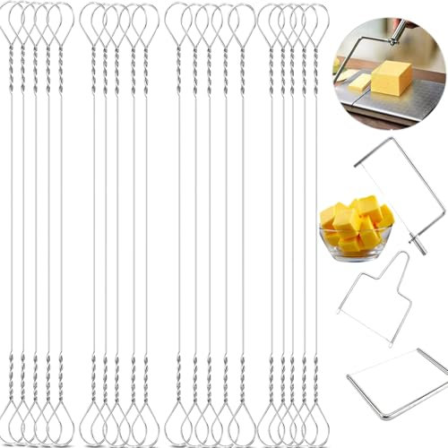 Cheese Slicer wire replacement cheese cutter wire replacement cheese cutters for block Cheese slicer kit wire Cheese Butter Cutting polished Marble Cheese Slicer Board Wire (20)