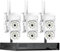 DVR Surveillance kits, 3MP Ptz Camera Kit Video Surveillance Wireless Camera System Outdoor Security Camera System(NONE,3MP 8CH NVR6Cam)