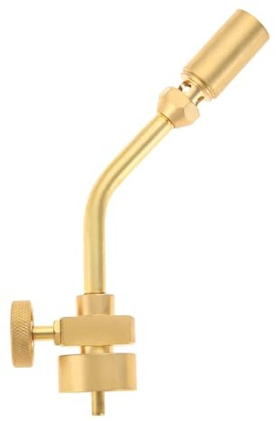 Tête de chalumeau à propane à flamme crayon en laiton Tête de chalumeau à gaz for soudage par fo MAPP for bouteille de cylindre MAP Pro Propane CGA600