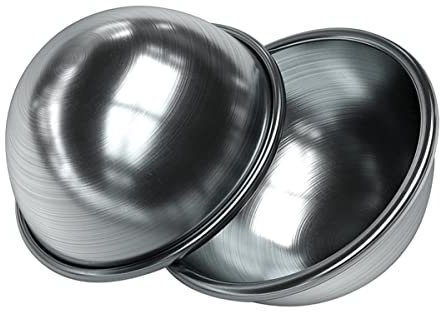 SEWACC 2stücke Badekugelform Aus Metall Für Badekugeln Herstellung Von Badekugeln in Verschiedenen Formen