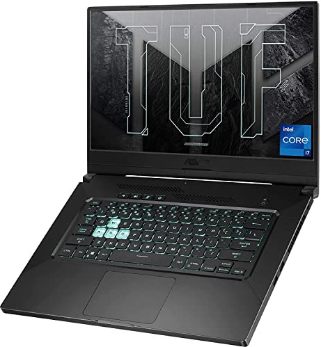 ASUS Gaming Laptop | TUF Dash 15 | Intel 4-Core i7-11370H | NVIDIA GeForce RTX 3050 Ti | 12GB DDR4 | 1TB SSD | 15.6 1920x1080 144Hz | Win11 Home - Wi-Fi 6 - BT 5.2 - RGB Backlit KB - Eclipse Gray