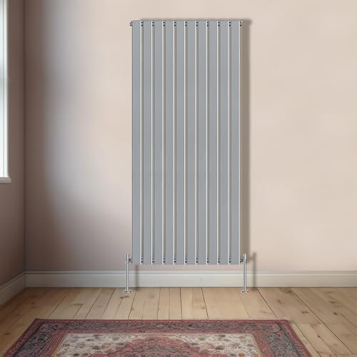NRG 1800x680 Vertical Flat Panel Designer Radiators Central Heating Rad Chrome