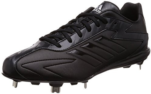 adidas Adizero Speed 7 Low Baseball Schuhe Metall Cleats, Core Black, 45 1/3 EU