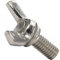 OPIOL QUALITY® Flügelschrauben DIN 316 M10x20 mm aus Edelstahl A2 V2A (4 Stück) Amerikanische Form Flügelschraube Flügel Schraube Gewindeschrauben