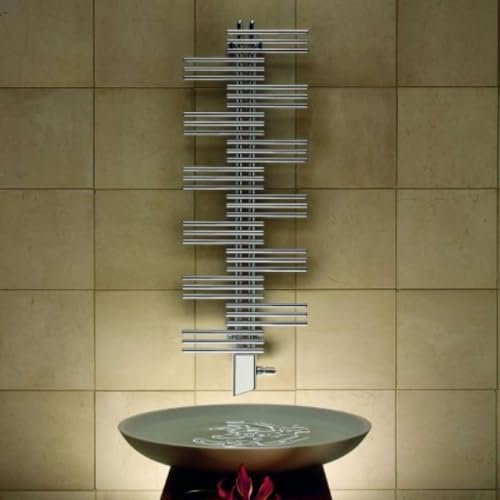 Zehnder Design Radiador Yucca YS-090-050 908x47x500, Radiadores de baño: cromado