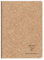 Clairefontaine 83524C - Un taccuino rilegato a filo copertina di carta a base di gusci di cacao - A5 14,8x21 cm 96 pagine a righe carta avorio 90g - con alette - Collezione Jeans&Cocoa