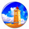 Dänemark Rudbjerg Knude Leuchtturm Kühlschrank Magnete Dekorative Magnet Flaschenöffner Tourist City Travel Souvenir Collection Geschenk Starker Kühlschrank Aufkleber