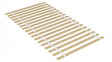 BDW Holztech Rollrost 250 kg - Hochwertiger extra starker Lattenrost aus heimischen Wäldern- 80x200cm - Rolllattenrost unbehandelt für Ihren gesunden Schlaf