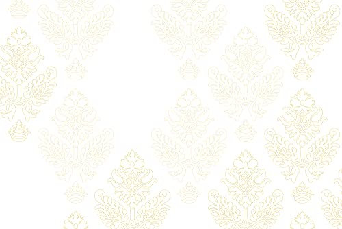 A.S. Création Fototapete barock Beige | modern Weiß Pattern 4.00 m x 2.67 m Beige Weiß