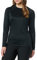 Amazon Essentials Women's Rash Guard Long Sleeve, Washed Black, 14