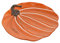 HEMOTON 1pièce Assiette Céramique Forme De Citrouille Plat De Service Créatif pour Halloween Et Décoration De Table Vaisselle Élégante Et Unique pour Maison Restaurant