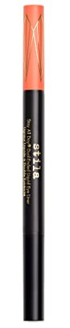 Stila All Day Dual-Ended Liquid Eye Liner, Easy To Use Eyeliner Pen, Smudge & Transfer Proof, Liner Stays On All Day and Night, Goes On Smoothly Without Skipping, Smudging or Pulling - Tequila Sunrise