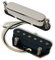 LAMSAM Tonabnehmer-Set für 6-saitige Gitarren, Single Coil Pickups mit Alnico 5 Magneten, Bridge & Neck Pups als Tele Build oder Ersatz, Rich Tone Super Responsive, Chrom