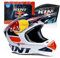 Kini Red Bull Motocross Helm Herren [Premium] Geprüfter Motorradhelm den Renneinsatz - Crosshelm auch als Enduro Helm oder Downhill Helm einsetzbar - Motocross Helm für Brillenträger geeignet XS