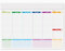 Hole Gadget | Planning Settimanali Personalizzati, Gadget Personalizzati Promozionali per Aziende, Omaggio ai Clienti di Fine Anno, Planner 43X31 cm Cod. PA802