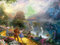 Ceaco Thomas Kinkade – Der Zauberer von Oz – Dorothy entdeckt Smaragdstadt – 750-teiliges Glitzer-Puzzle