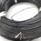 UGLYAF Extra Fine Twisted Shielded Wire UL2851-32AWG 2 Core 3 Cores 4 Cores Tinned Copper Wire USB Data Cable 10M (Color : Black, Size : 10 METER_32AWG 2CORE)