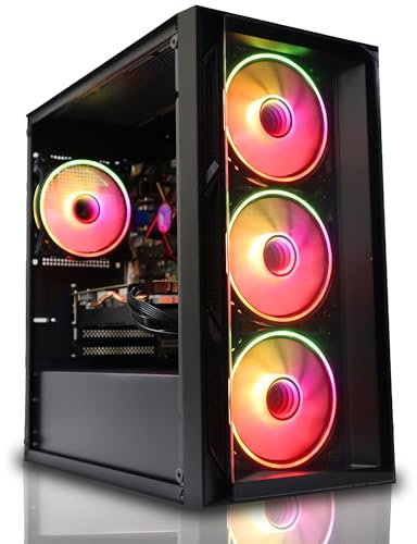 CS Gaming PC: Intel i5 11400F 4.3Ghz - RTX 3050 6GB - 16GB DDR4-1TB SSD - Wi-Fi - 4x ARGB's Gaming PC - Windows 11 Pro
