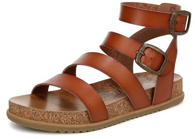 Blowfish Malibu Damen Fancy Sandalen, Scotch Brown Kunstleder, 40 EU