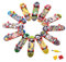 Touch Toy, Finger Fingerplatten Skateboards Spielzeug, 12 Stück Finger Roller Brett Spielzeug Mit -Finger -Spielzeugzinnsets Mit Rollschanzerfinger Teen