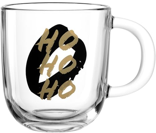 Leonardo Tasse SILENZIO 400 ml 'HO HO HO', spülmaschinengeeignet, mikrowellengeeignet, Max. 100°C