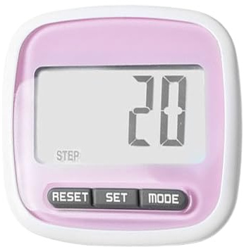 Accurate Clip Pedometer, Step Counter Device, Large Display Monitor with Easy Clip, Walking Fitness Accessory, Health Gadget with Simple Design, Daily Activity Monitor for Men Women Kids