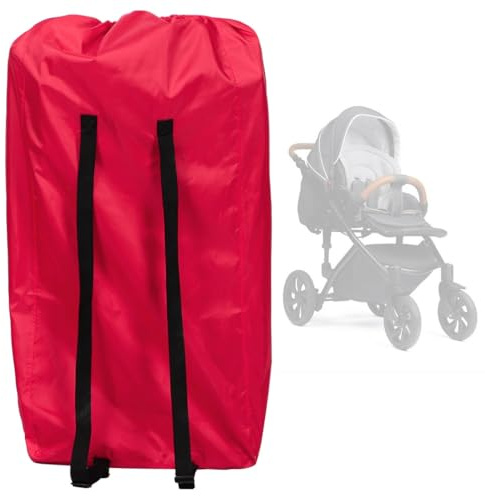 yeeplant Kinderwagen-Reisetasche, Gate-Check-Tasche für Einzel- und Doppelkinderwagen, leichte Transporttasche mit Schultergurten für Flugreisen