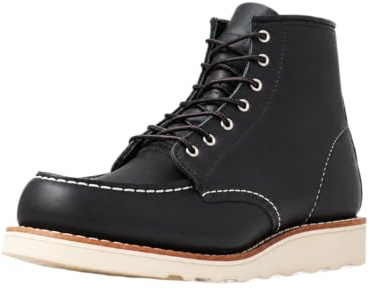 Rosso Wing Scarpe Classic Moc Nero Donna Stivali-UK 7.5