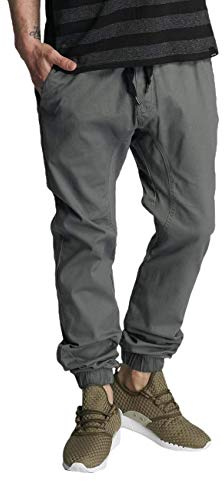 Southpole Pantalon de Jogging Basique en Sergé Stretch – Tailles Standard et Grandes et Grandes - Pantalon décontracté - Jogging - Homme