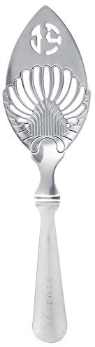 1style cuchara de absenta absenta barra de absenta de acero inoxidable utensilios absenta cuchara (# 4)