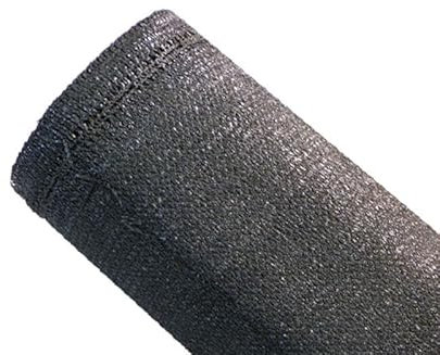 Maillestore Filet Brise-Vue - 90% - 185gr/m² - Gris - Boutonnières - Grandes Dimensions 2m x 50m Gris foncé