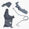 Haishine Throttle Trigger Catch Spring Kit For Husqvarna 362 365 371 372 375K 385 385XP 336 339XP 395 Chainsaw #503829801