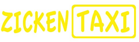 cartattoo4you® AK-00319 | ZICKEN Taxi,No.2 | K-Serie | Autoaufkleber Aufkleber Car Sticker Heckscheibe Spruch Tuning | Farbe Citrus | in 24 Farben erhältlich glänzend 20 x 5 cm